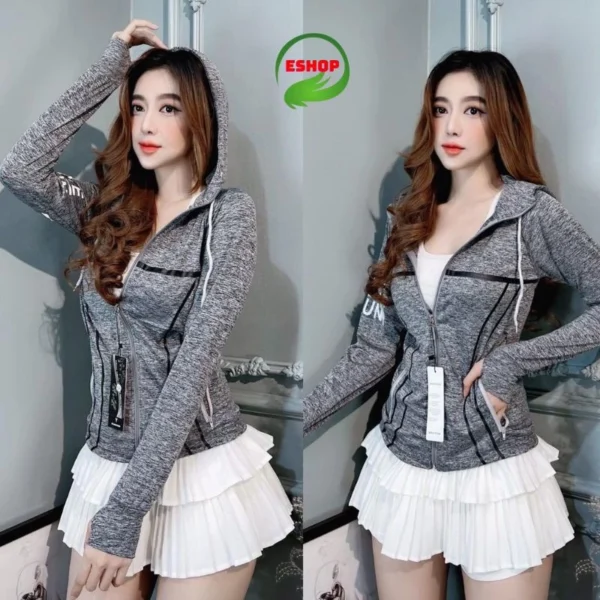 Áo khoác nữa form rộng-ESHOP