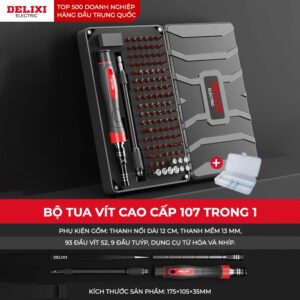 Bộ Tua vít đa năng 107 món